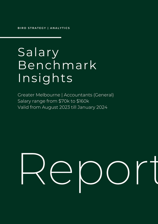 Services: Salary Benchmark Insights Report - All ANZSCO, All Location, and All Salary Range